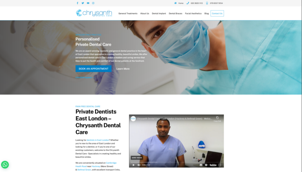 Chrysanth Dental Care Chrysanth Dental Care Website